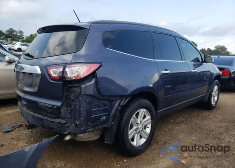 2013 Chevrolet Traverse Lt z USA, uszkodzony, nr VIN 1GNKRJKD2DJ140613